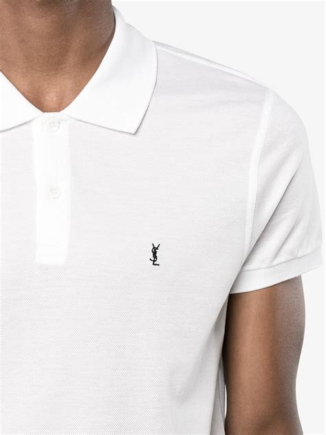 yves saint laurent mens polo shirt|saint laurent polo shirt men's.